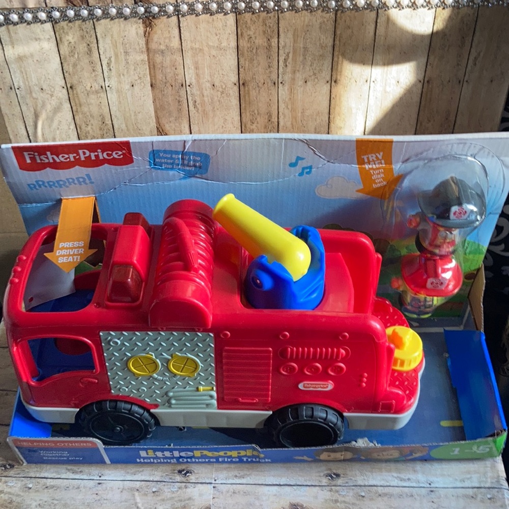 Little people fire truck.